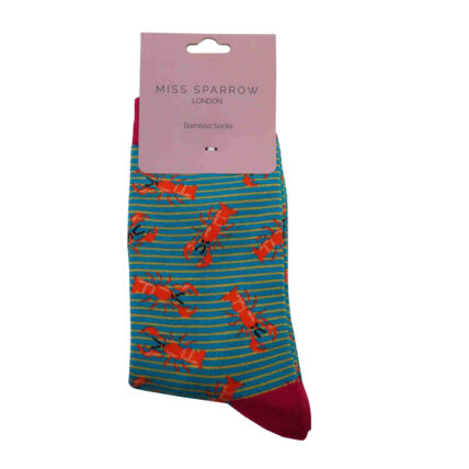 Lobsters Socks Turquoise-3787