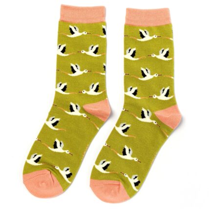 Storks Socks Olive-0