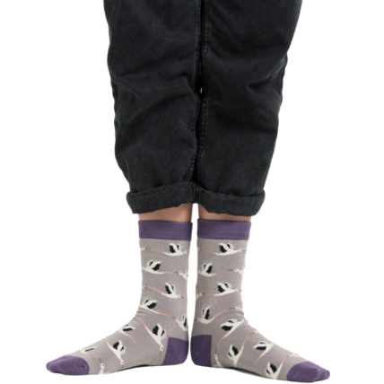 Storks Socks Grey-0