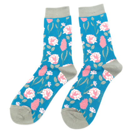 Botany Sock Teal-5564