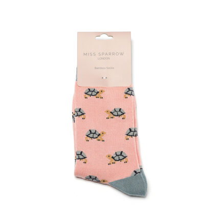 Turtle Socks Pink-4104