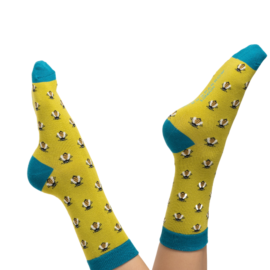 Honey Bee Socks Lime-0