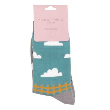 Sheep Meadows Socks Grey-4457