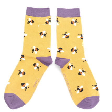 Buzzy Bees Socks Yellow-4761