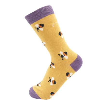 Buzzy Bees Socks Yellow-4760
