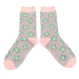 Cute Turtles Socks Silver-0