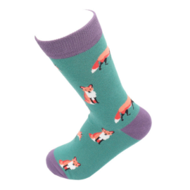 Foxes Socks Dark Green-0