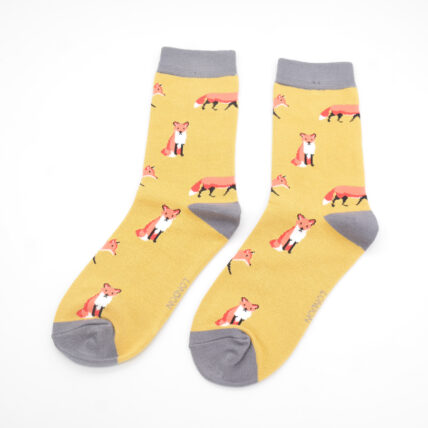 Foxes Socks Yellow-0