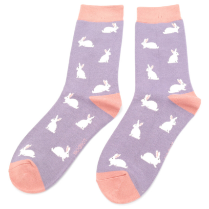 Rabbits Socks Lilac-0