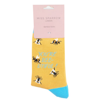 Bee-utiful Socks Yellow-4973