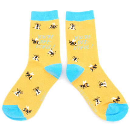 Bee-utiful Socks Yellow-0
