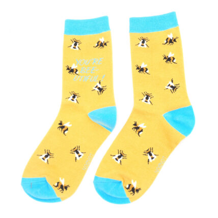 Bee-utiful Socks Yellow-4971