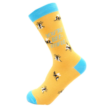 Bee-utiful Socks Yellow-4972