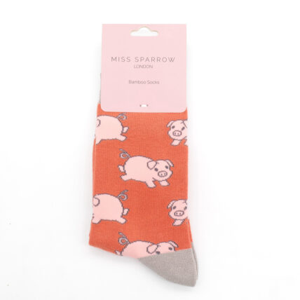 Piglets Socks Orange-5012