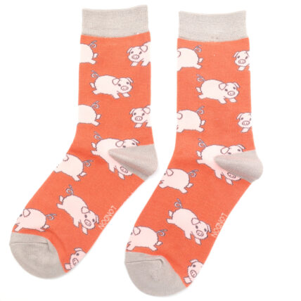 Piglets Socks Orange-0