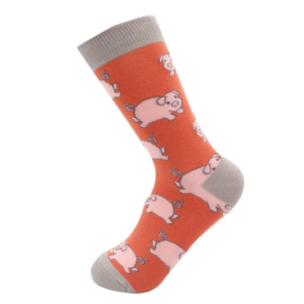 Piglets Socks Orange-5014
