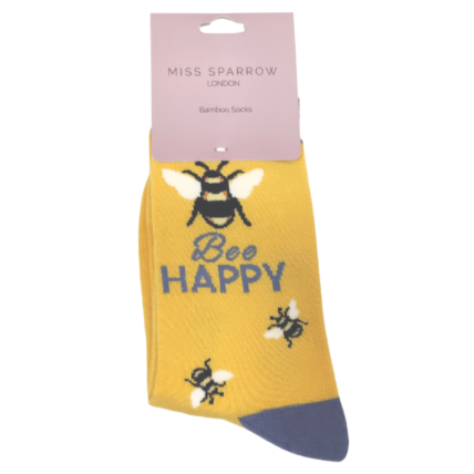 Bee Happys Socks Yellow-0