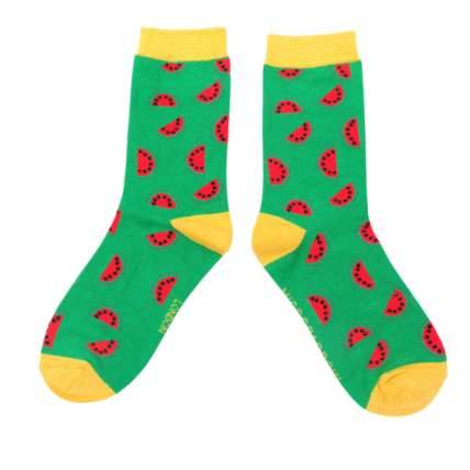 Watermelons Socks Green -0