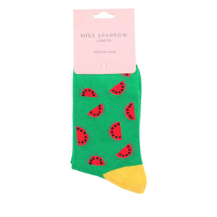 Watermelons Socks Green -5116