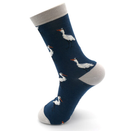Mr Heron Herons Socks Navy-5270