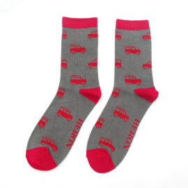 Mr Heron Off Roading Socks Grey-0