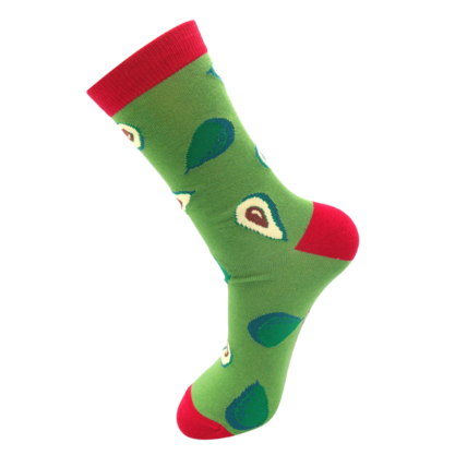 Mr Heron Avocados Socks Green-0