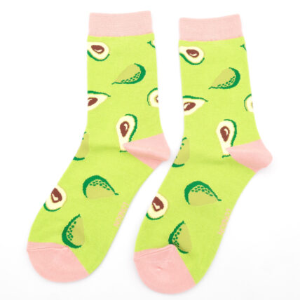 Avocados Socks Light Green-0