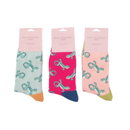 Lizard Socks Hot Pink-5781
