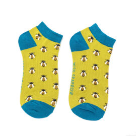 Honey Bees Trainer Socks Lime-0