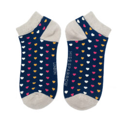 Hearts Trainer Socks Navy-0
