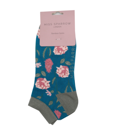 Botany Trainer Socks Teal-5942