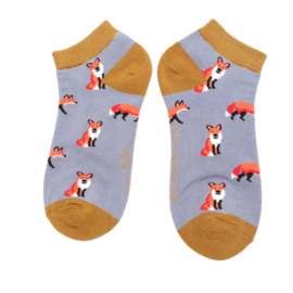 Foxes Trainer Socks Powder Blue-0
