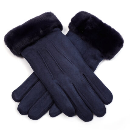 Stella Gloves Navy-0