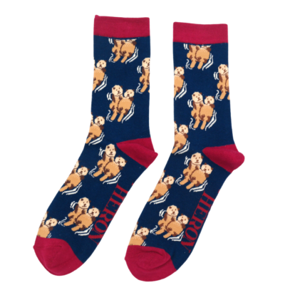 Men's Otters Socks Navy-0