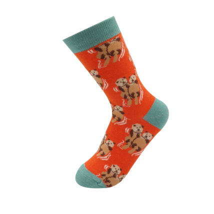 Otters Socks Orange-6414